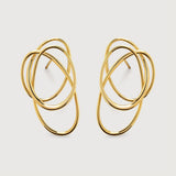 IRREGULAR LINES DESIGN POPULAR EXQUISITE EARRINGS_CWAJE5054