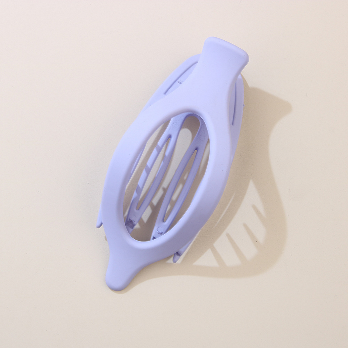 LEAF OVAL HAIR CLIP MINIMALIST CLAW BARRETTE_CWAHA6511