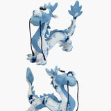 CUTE TIE DYE DRAGON PLUSH TOY ORNAMENT_CWMM6062