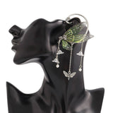 ELF EAR BUTTERFLY OUTLINE NON PIERCING EARRINGS_CWMM3227