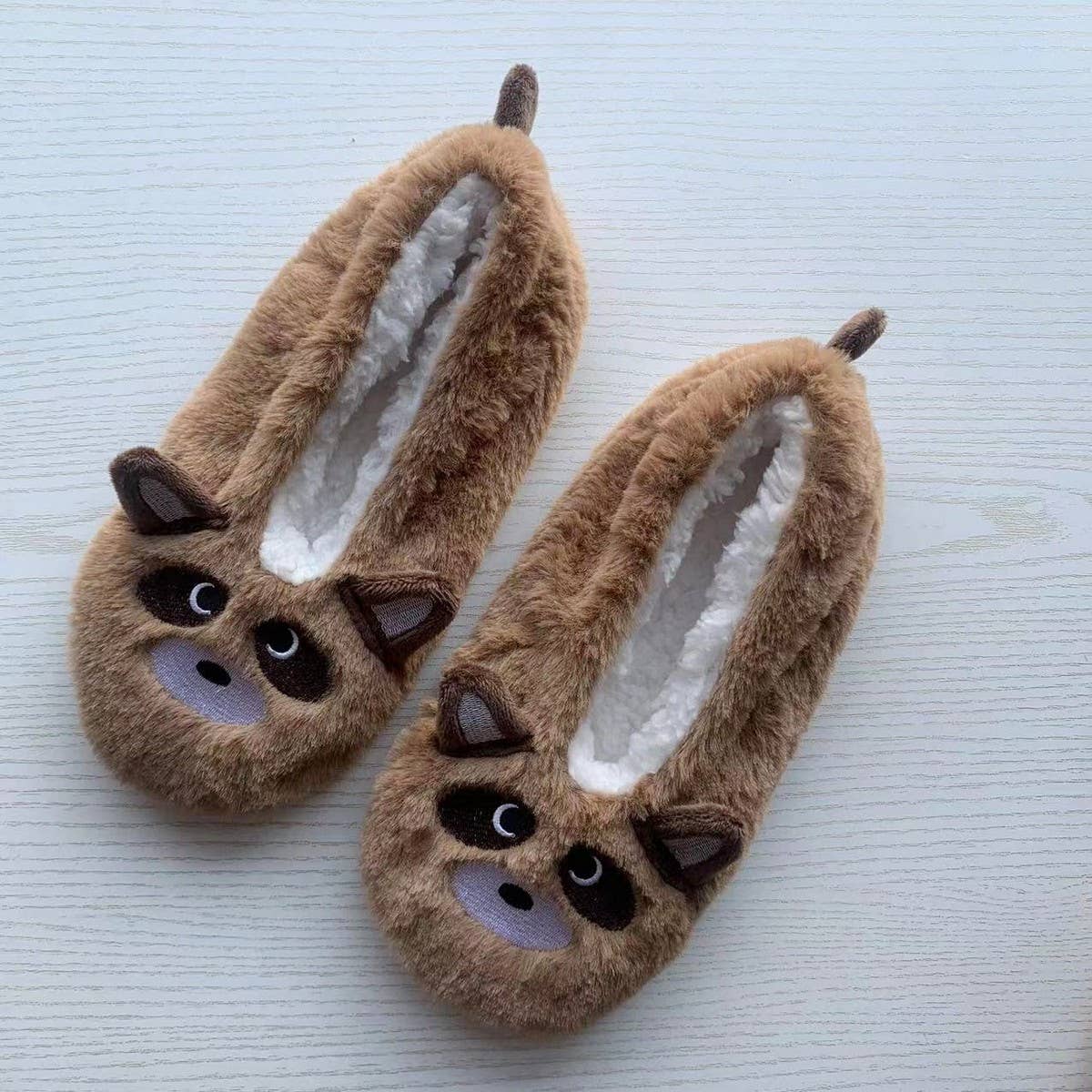 CUTE SOFT SOLED PLUSH HOUSE SHOES FLOOR SHOES_CWMS1185