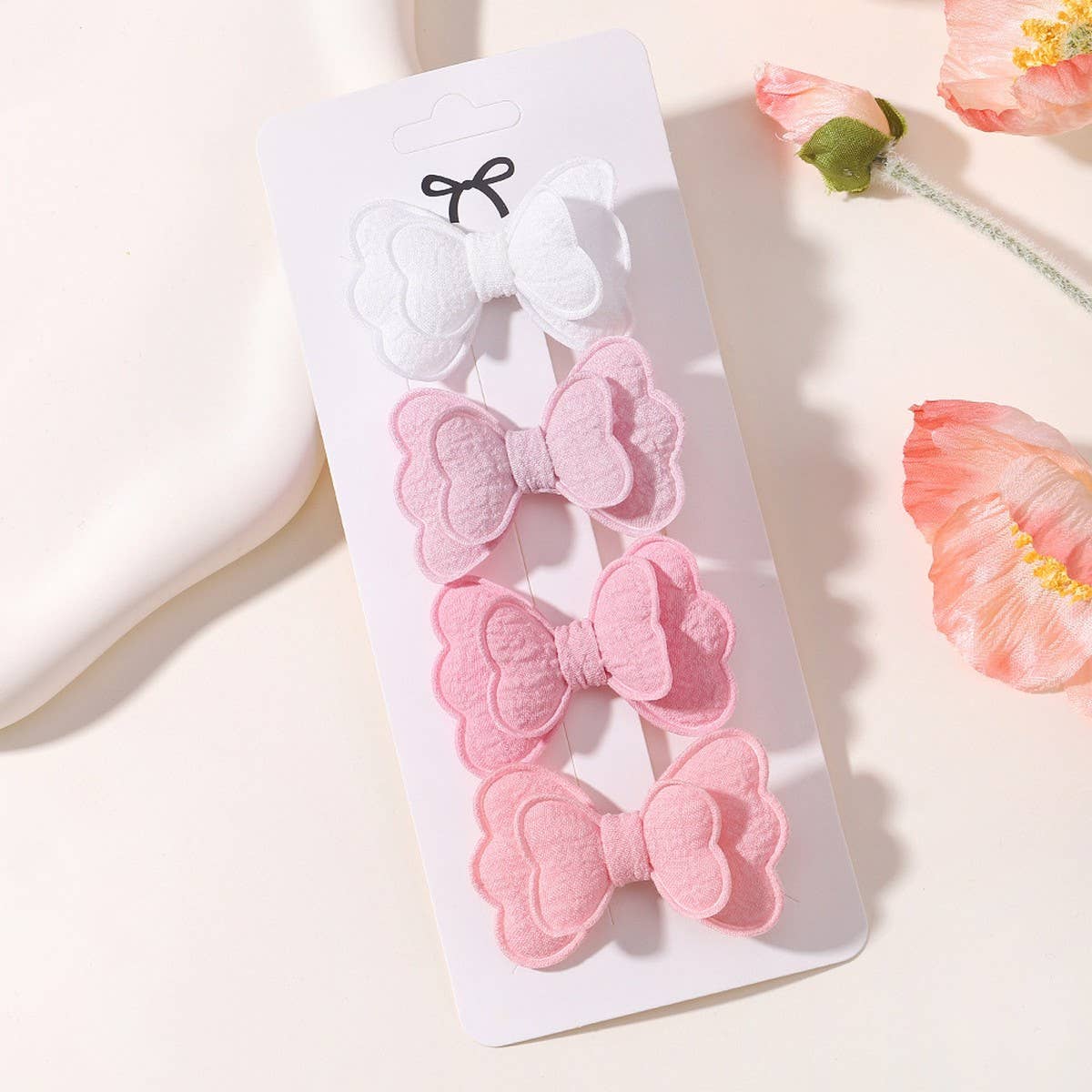 DOUBLE LAYER BUTTERFLY HAIR CLIP SET FOR KIDS_CWAHA6707