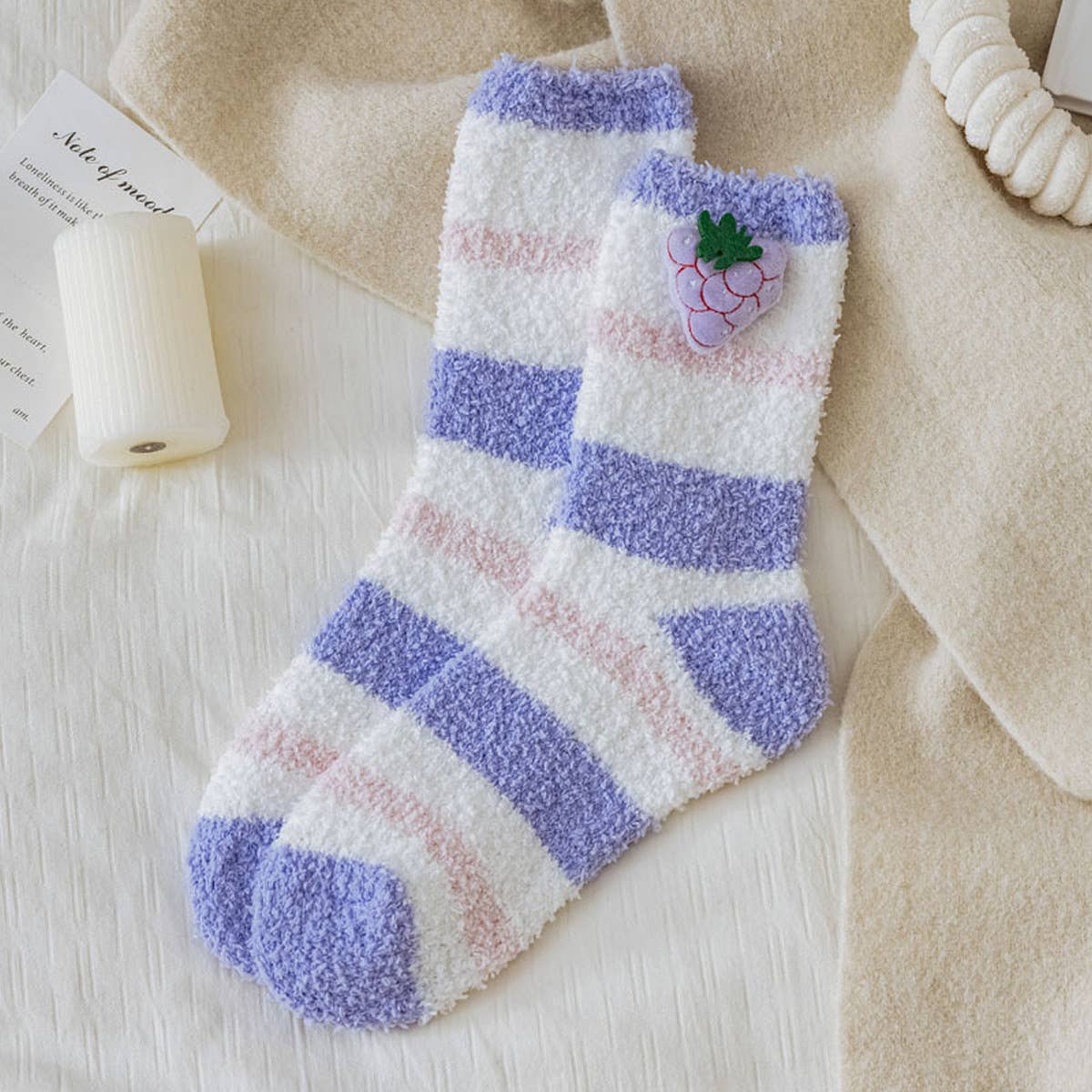 Women New Style Fruit Warm Socks_Cwms0663
