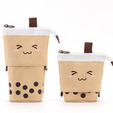CUTE MILK TEA RETRACTABLE PULL DOWN PENCIL BAG_CWMM1967
