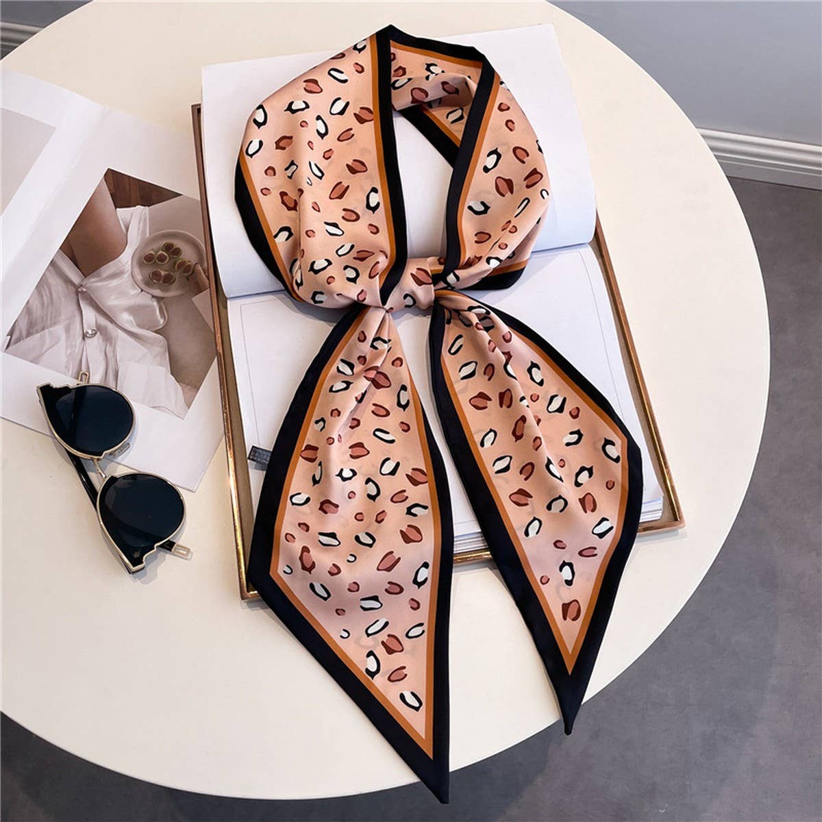 FASHIONABLE AND VERSATILE DOUBLE LAYER HEAD SCARF_CWASC1513