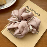 TEMPERAMENT PEARL VERSATILE HAIR SCRUNCHIES_CWAHA2821