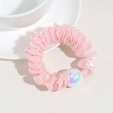 PEARL HIGH ELASTIC PLEATED SOLID COLOR HAIR ROPE_CWAHA2321