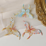 DOPAMINE BUTTERFLY EMBROIDERED PATCH FOR REPAIR_CWMM5916