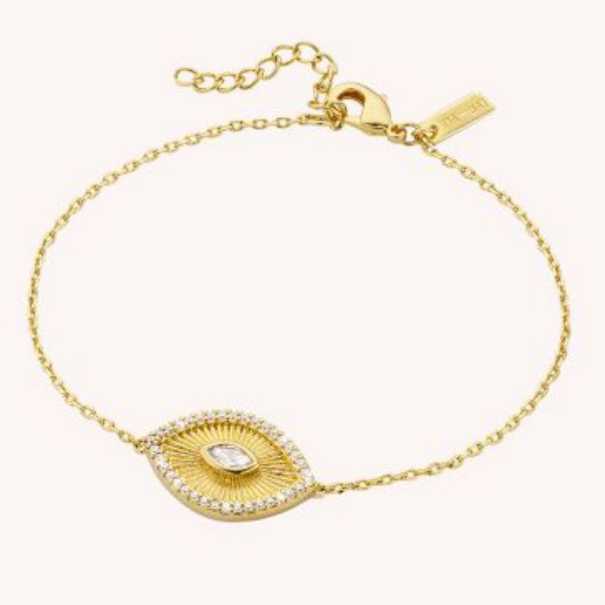 Womens Tarot Diamond Oil Drop Bracelet_Cwmm5523