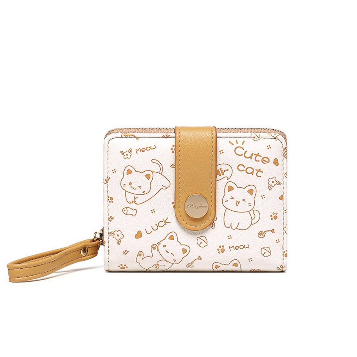 2024 NEW CUTE CAT NICHE SIMPLE WALLET_CWAB2571