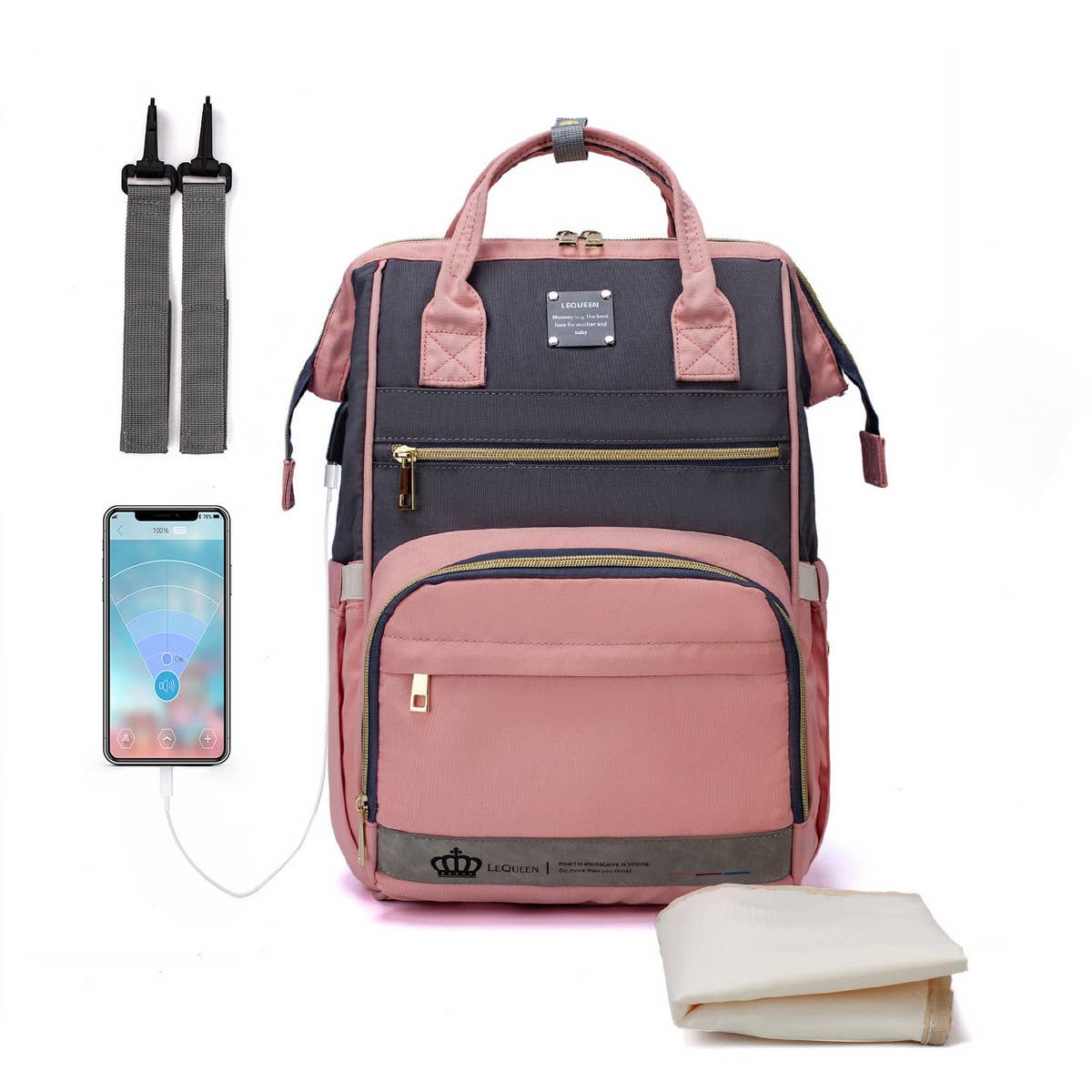 2024 NEW STYLE BACKPACK MOTHER AND BABY BAG_CWAB2231