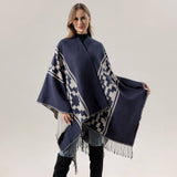 Warm Outer Wear Thickened Tassel Slit Cape_Cwasc2169