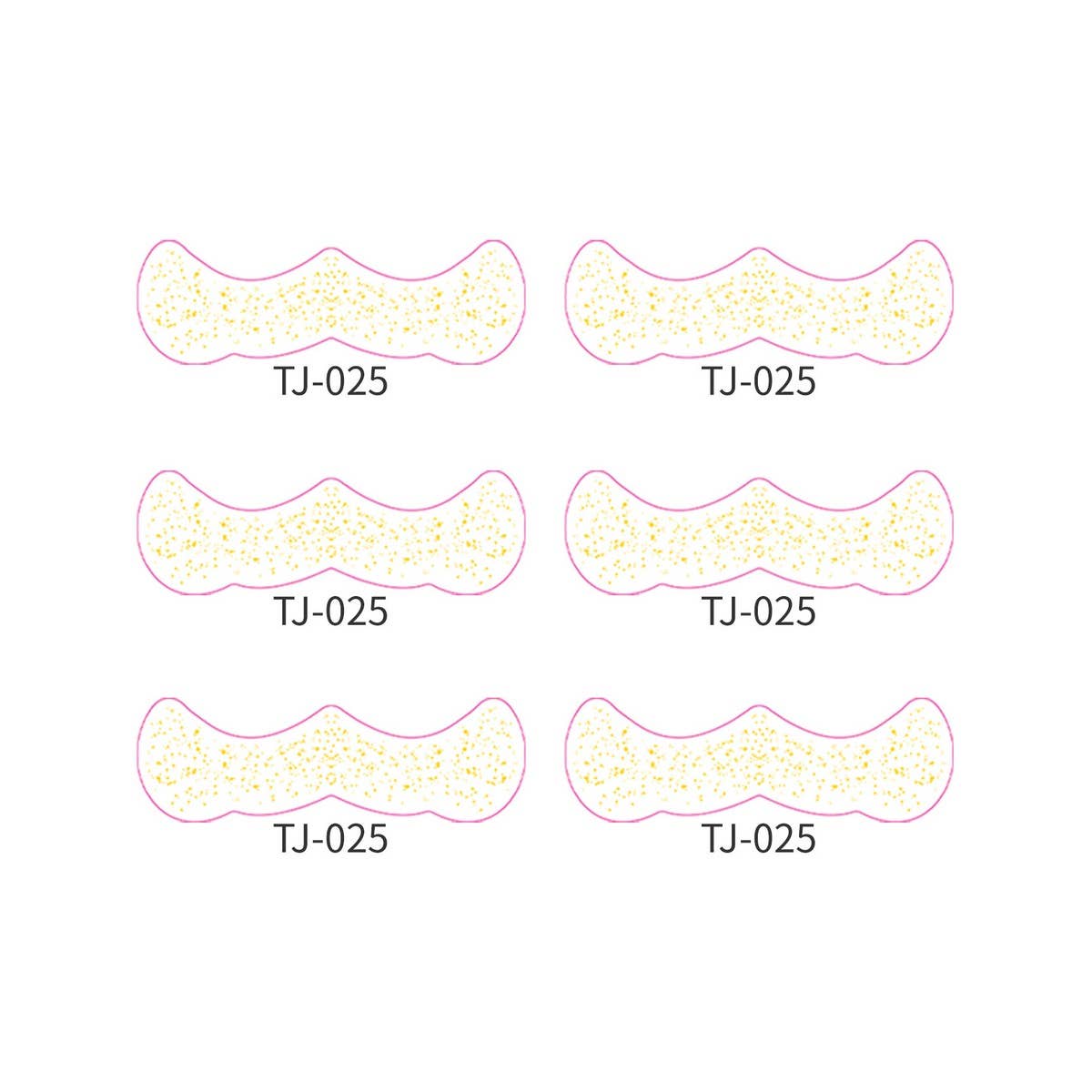 METALLIC FRECKLE FACE TATTOO STICKERS GOLD SILVER_CWMM8364