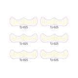 METALLIC FRECKLE FACE TATTOO STICKERS GOLD SILVER_CWMM8364