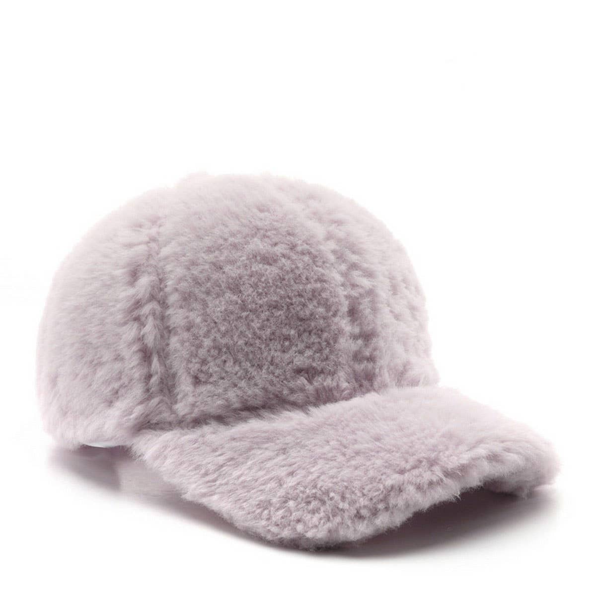 Winter Plush Baseball Hat, Unisex Outdoor Warm Cap_Cwah2169