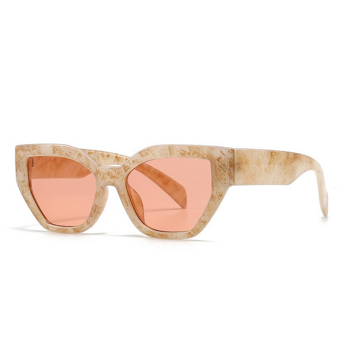 FASHION SMALL FRAME CAT EYE SUNGLASSES_CWASG0455