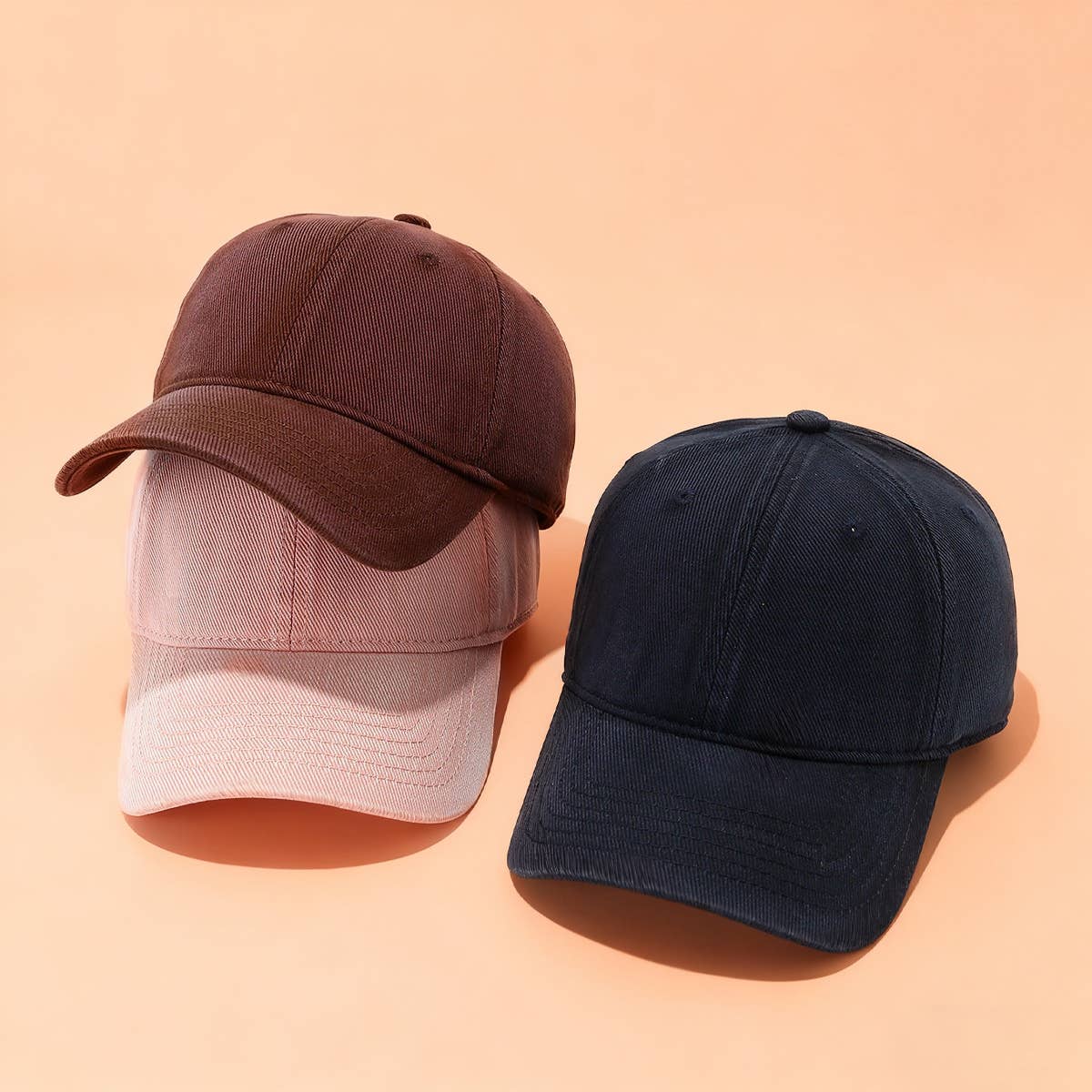 Washed Soft Top Baseball Cap Unisex Vintage_Cwah04684