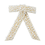 BOW HAIR ACCESSORIES PEARL INLAID GEOMETRICHAIRPIN_CWAHA4416