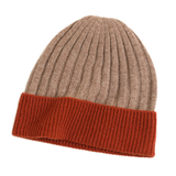 COLORBLOCK KNIT BEANIE UNISEX WINTER HAT_CWAH3995