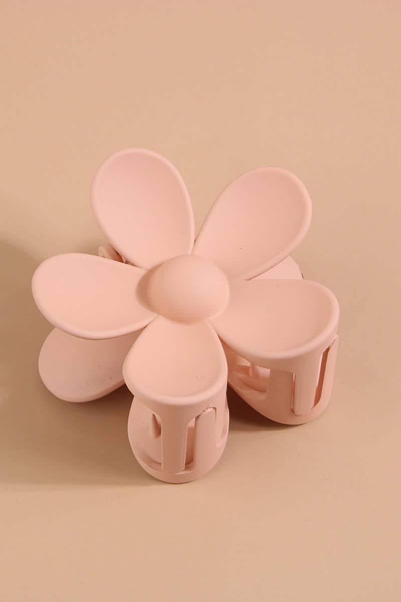 Cwaha0574_Flower Shark Claw Clip Hair Clip
