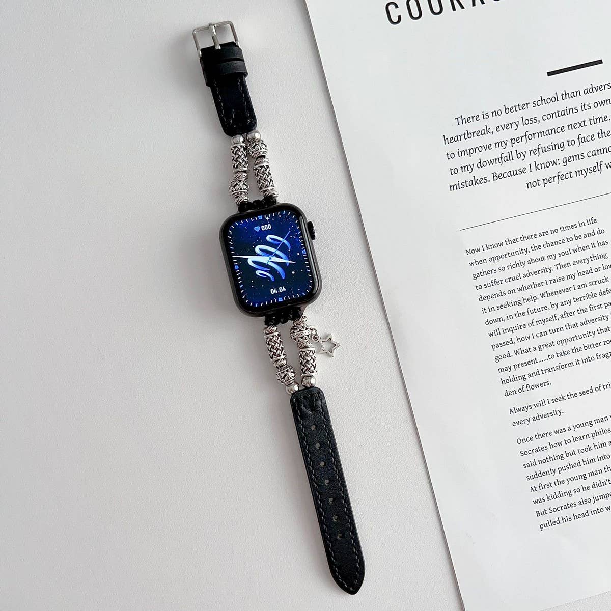 IWATCH9 1 SE FIVE POINTED STAR ORNAMENT STRAP_CWWW0061