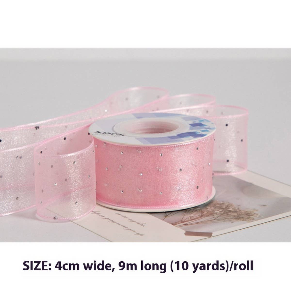 4CM HOT DIAMOND CRINKLE YARN DIY RIBBON_CWMM5750