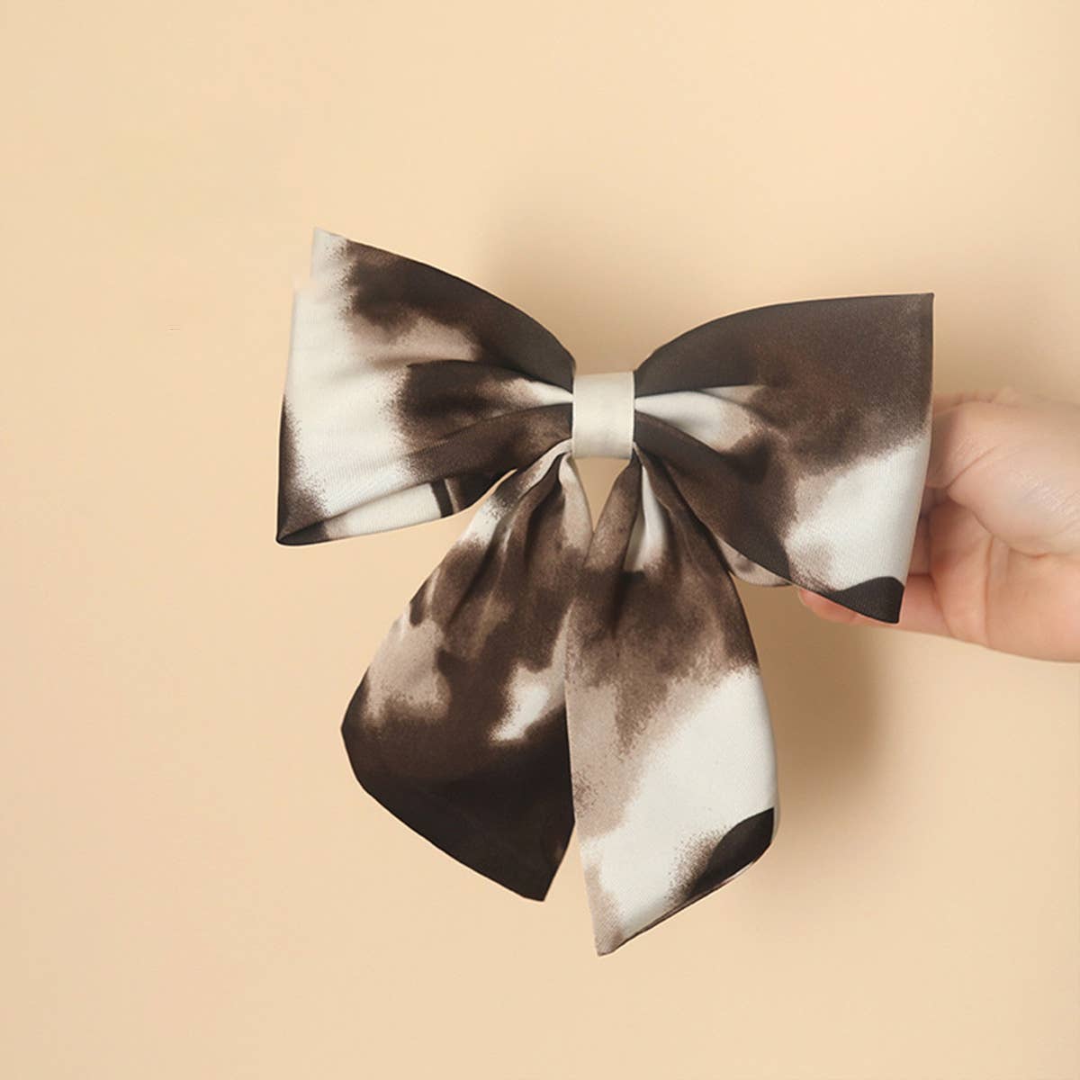 NEW STYLE TIE DYE BOW HAIRPIN_CWASC1065