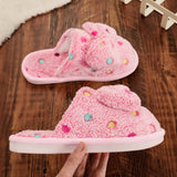 Colorful Butterfly Cotton Slippers_Cwshs0452