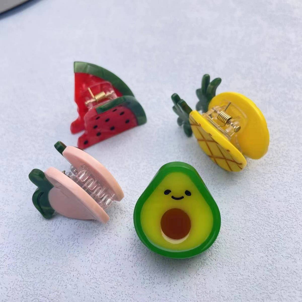 Cwaha4460_New Fruit Dopamine Cute Cartoon Hairpin