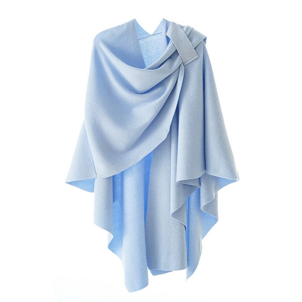SOLID COLOR SPRING THIN WINDPROOF SHAWL WITH BARS_CWMM2083