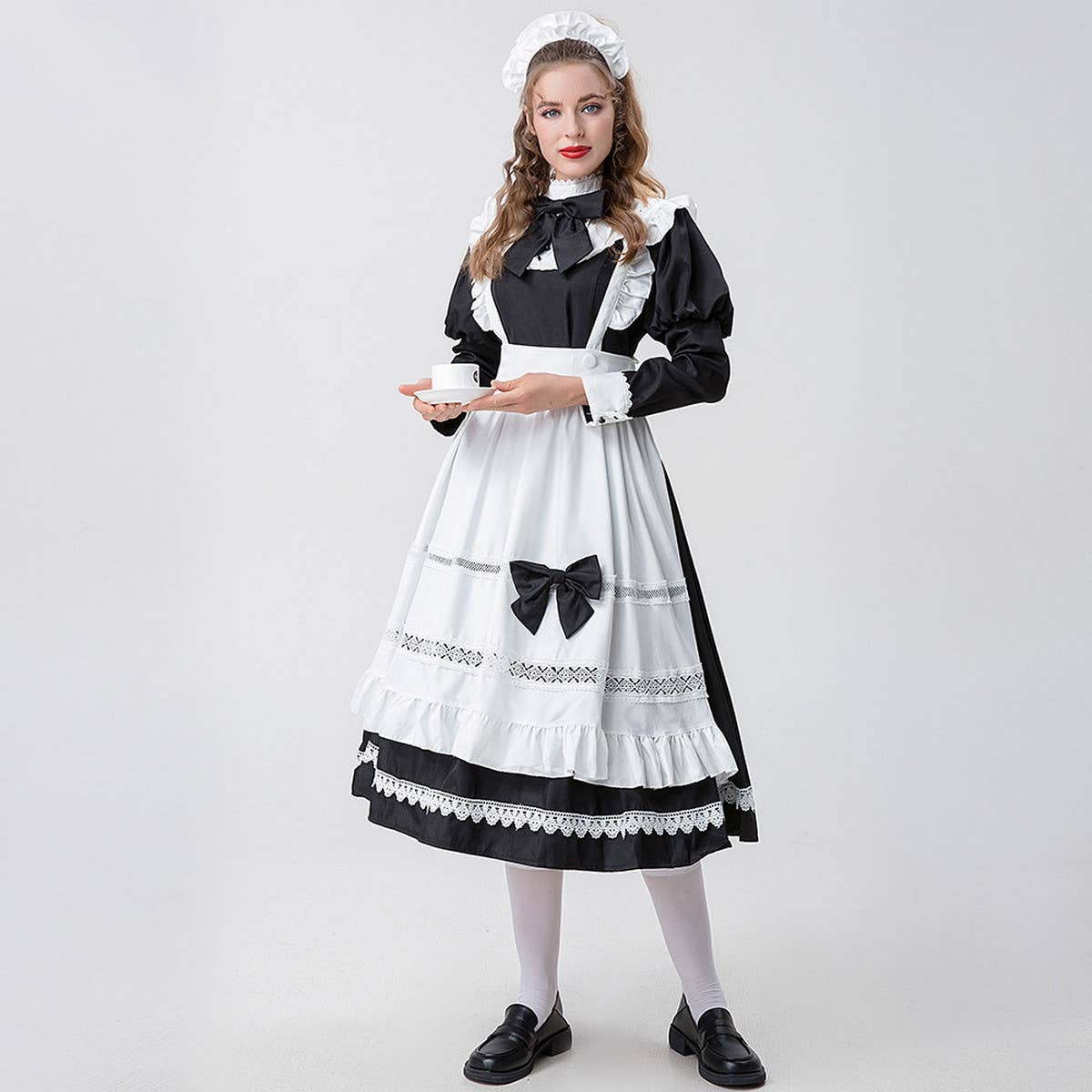 HALLOWEEN LOLITA MAID DRESS_CWMM1512