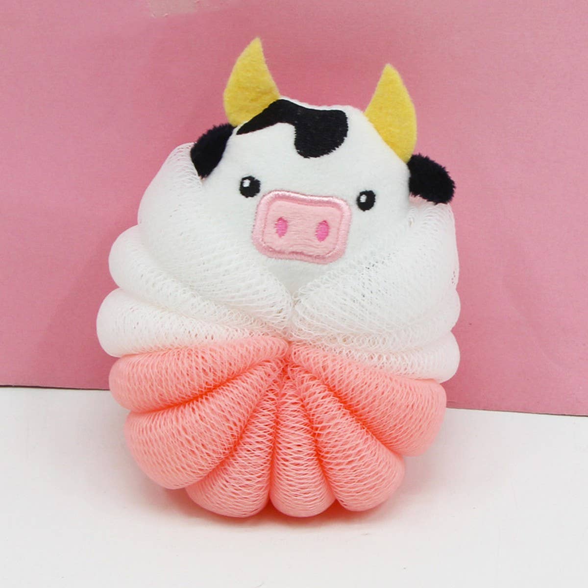 Cwmm8745_Cute Cartoon Soft Bath Ball Bath Flower