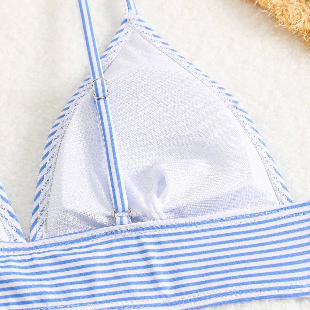 STRIPED BIKINI SET SLIM FIT SWIMSUIT_CWMW0912