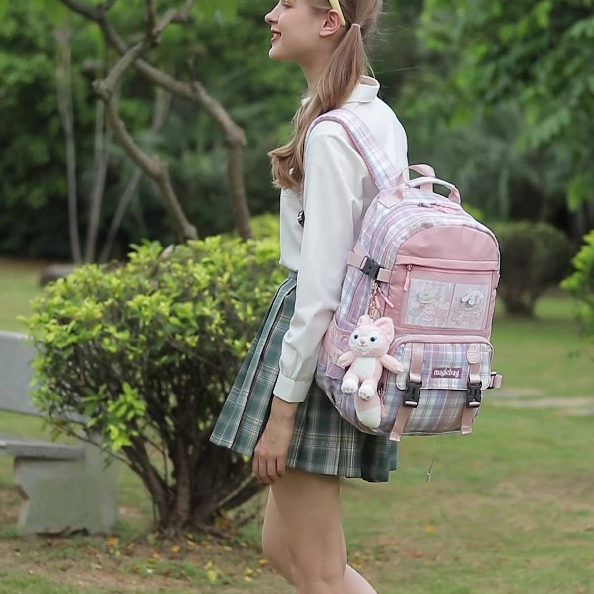 SCHOOL BACKPACKS FOR GIRLS JK STYLE GRADES 1 TO 6_CWAB5499