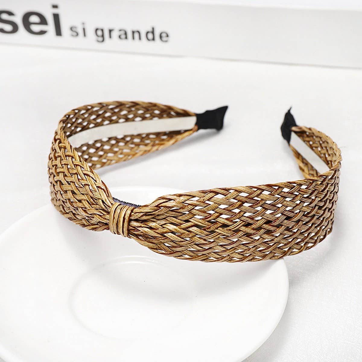 RETRO HAND BRAIDED SIMPLE HEADBANDS_CWAHA1162