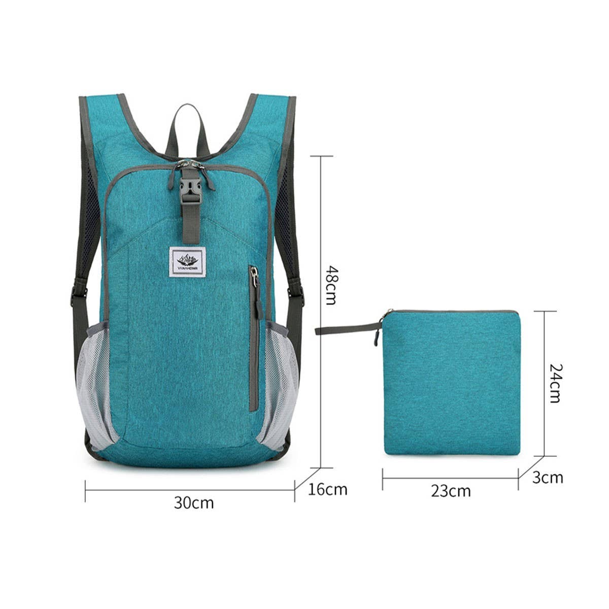 LIGHTWEIGHT FOLDABLE SPORTS SKIN BACKPACK UNISEX_CWAB5440