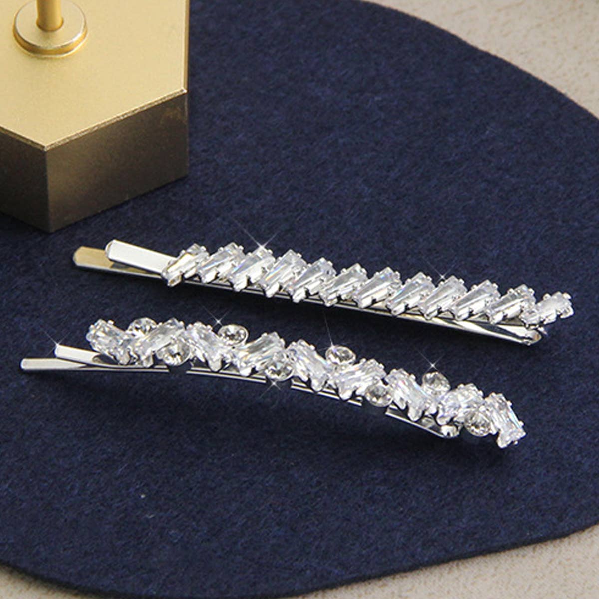 SPARKLING ZIRCON HAIR PIN EXQUISITE HAIR ACCESSORY_CWAHA1210