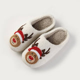 NEW CHRISTMAS ELK WARM WINTER COTTON SLIPPERS_CWSHS0754
