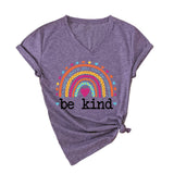 V-Neck In A World Where Be Short-Sleeved T-Shirt