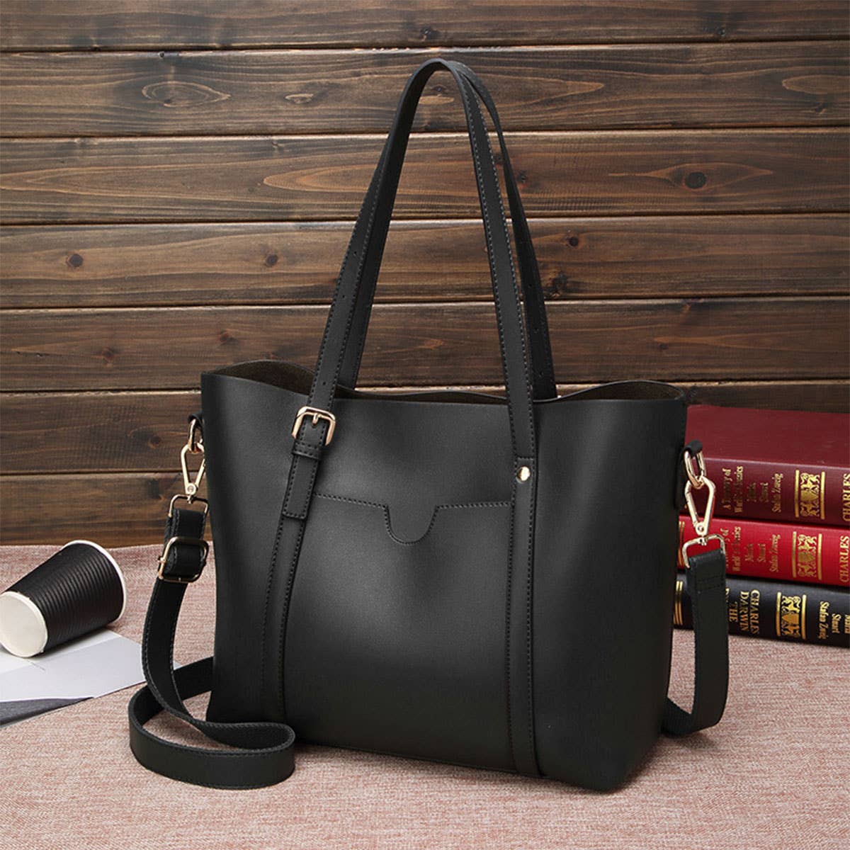 Women Simple Soft Leather Handbag_Cwab0965