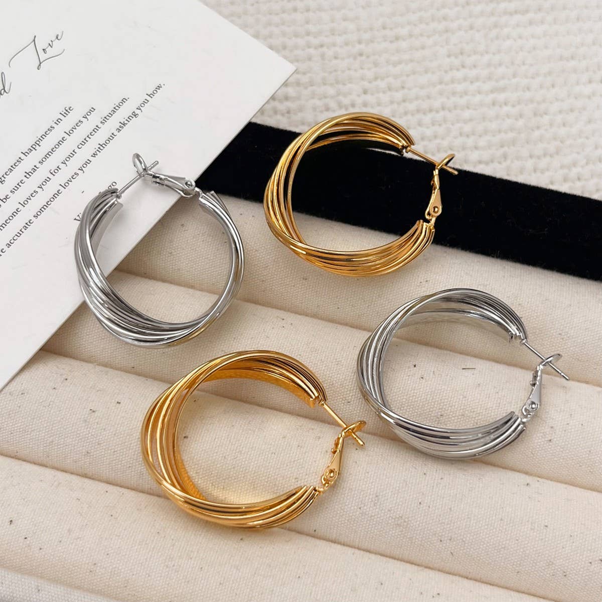 HIGH END FASHION LARGE HOOP EARRINGS FOR WOMEN_CWAJE3146