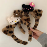 SWEET AND COOL LEOPARD PRINT HEADBAND HAIRPIN_CWAHA4034