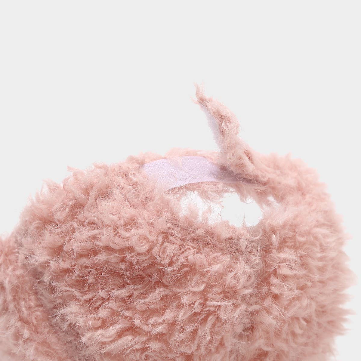Winter R Letter Plush Warm Baseball Cap Hat_Cwah04766