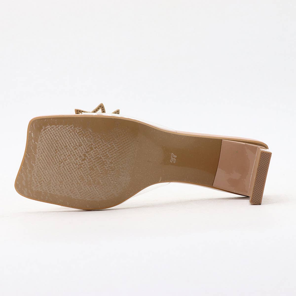 SEXY HIGH HEELS WITH BOW THICK HEEL AND SQUARE TOE_CWSHS0593