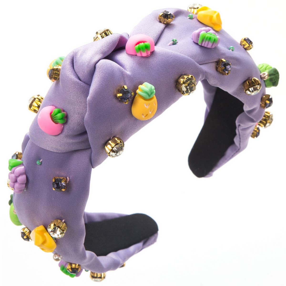 HAND SEWN RHINESTONE HEADBAND_CWAHA1782