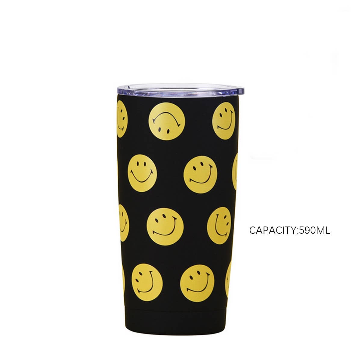 NEW SMILING FACE STAINLESS STEEL THERMOS CUP_CWMM0981