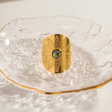 NEW EXAGGERATED WIDE FACE CARVED RING_CWAJE1392