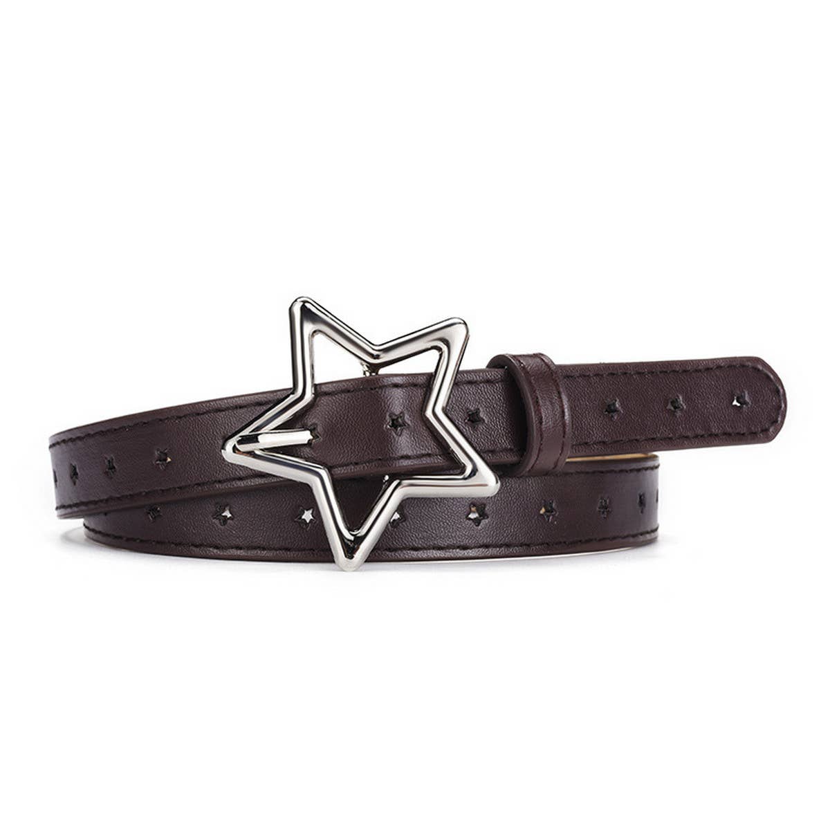 Cwabe0879_Sweet Star Hole Decoration Hollow Belt