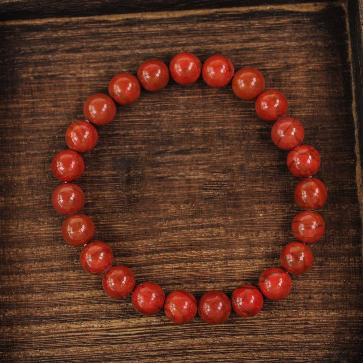 Crystal Natural Stone Beaded Bracelet Unisex_Cwmm11267