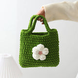 SWEET FLORAL HANDMADE CROCHET HANDBAG_CWAB1876